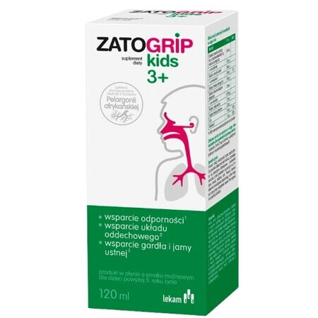 Zatogrip Bambini 3+, 120 ml