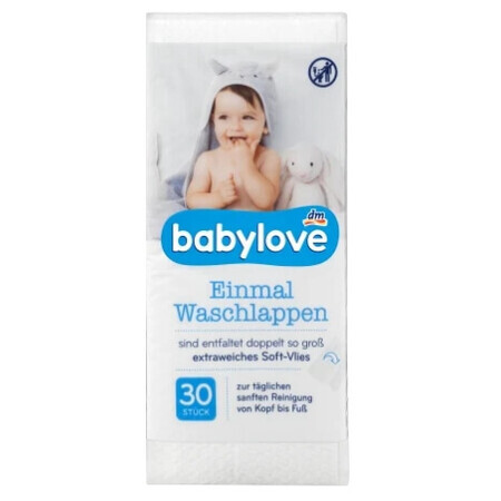 Babylove, Einweghandtücher, 30 Stück