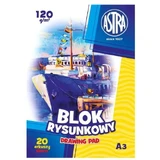 Zeichenblock 120g/m2 A3, 20 Blatt