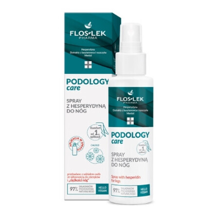 Flos-Lek Pharma Podology Care Spray per i piedi con esperidina, 100 ml