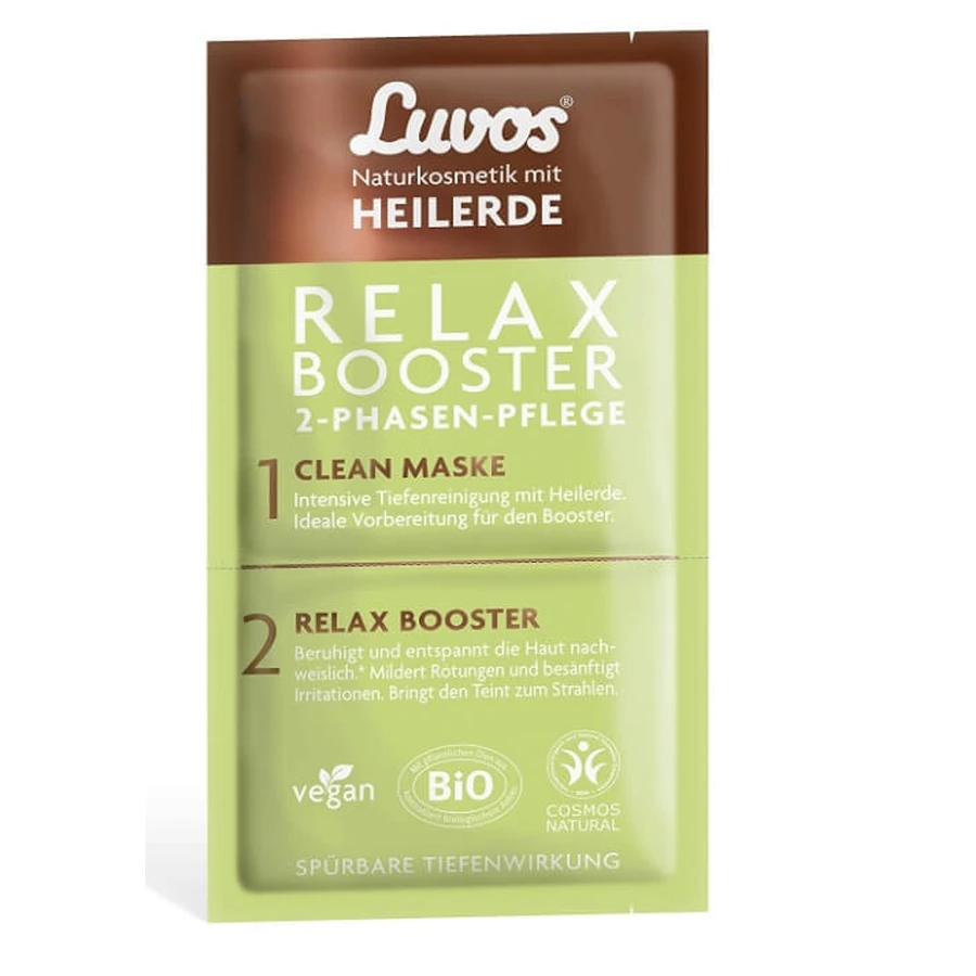 Luvos, Relax Booster, Masker, 2x 7,5ml