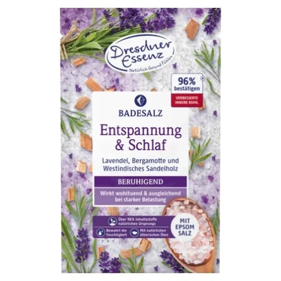 Dresdner Essenz, Badesalz, Entspannung und Schlaf, 60 g