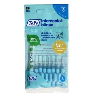 Tepees, cepillos interdentales de 0,6 mm, 8 uds.