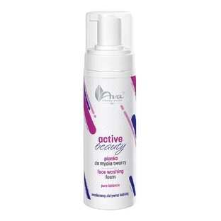 Ava Laboratorium Active Beauty Face Wash Nettoyant moussant pour le visage 150ml