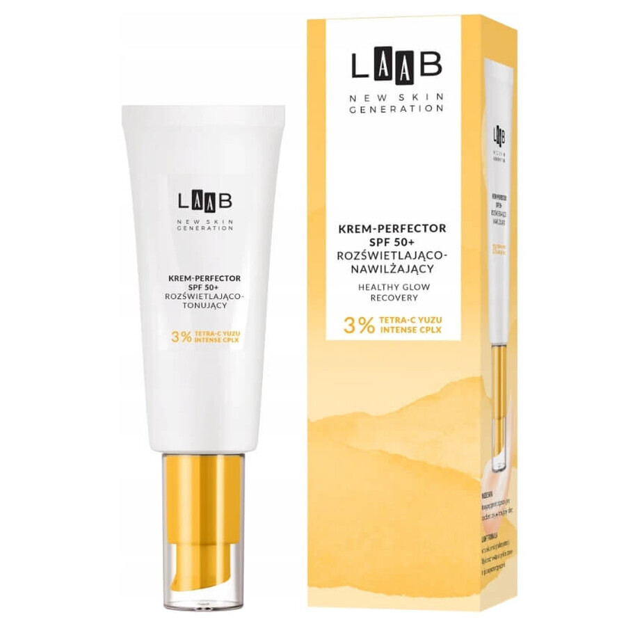 AA Laab, Perfector Cremă iluminatoare și hidratantă SPF 50, 40 ml