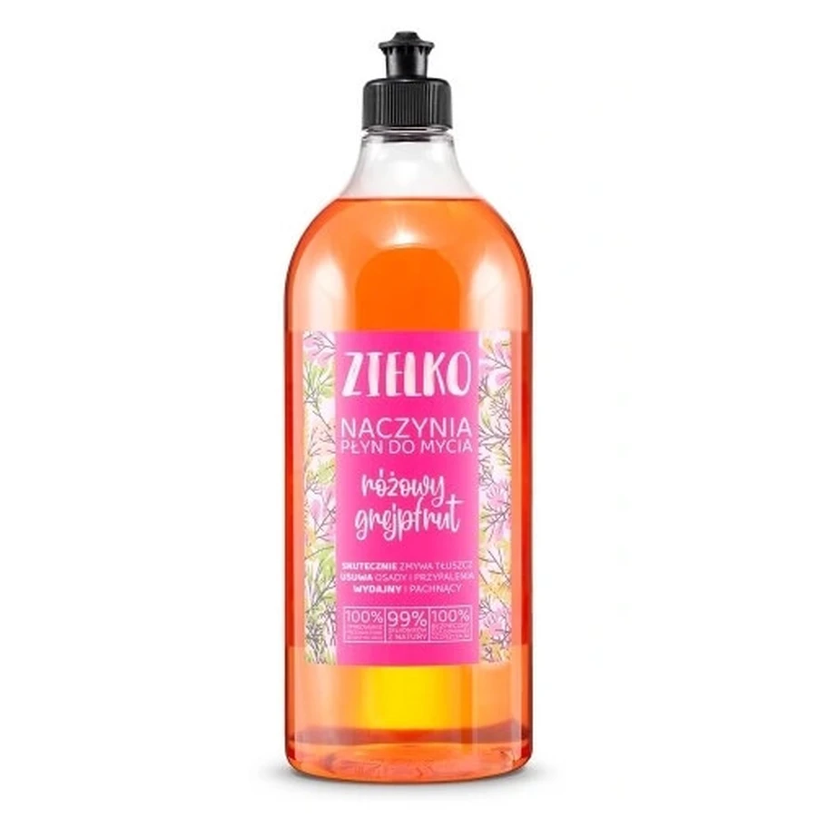Zielko Geschirrspülmittel, Grapefruit rosa, 1000 ml