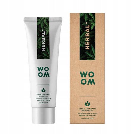 Woom Herbal+ Kräuter-Zahnpasta 75ml