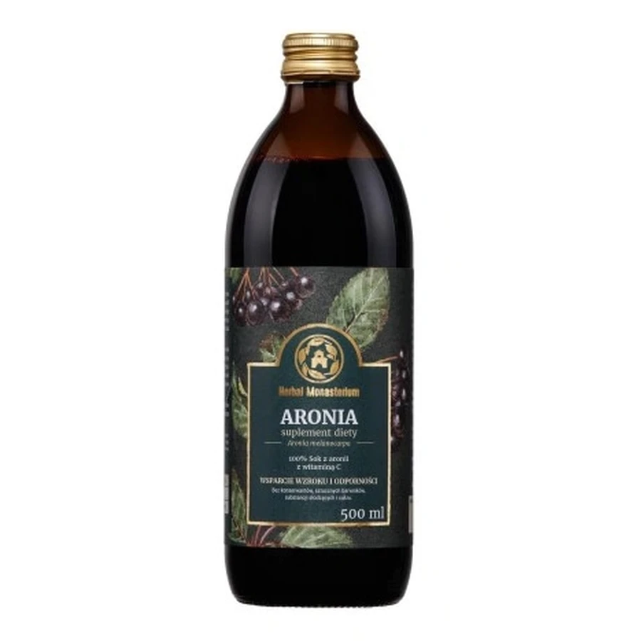 Suc de chokeberry, Herbal Monasterium, 500 ml