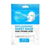 Beauty Formulas Displenishing Hyaluronic Acid Mask in a pad, 1 pc