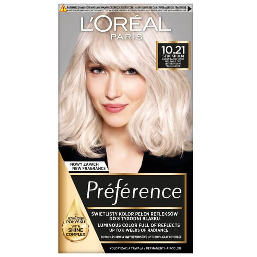 L'Oréal Paris Preference Wax Colour 10.21 Stockholm