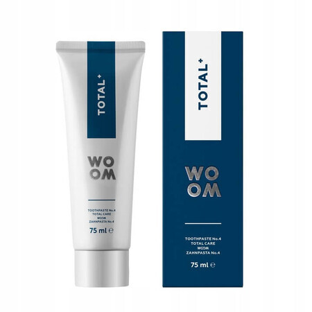 Woom Total+ pastă de dinți reconstructivă, 75ml