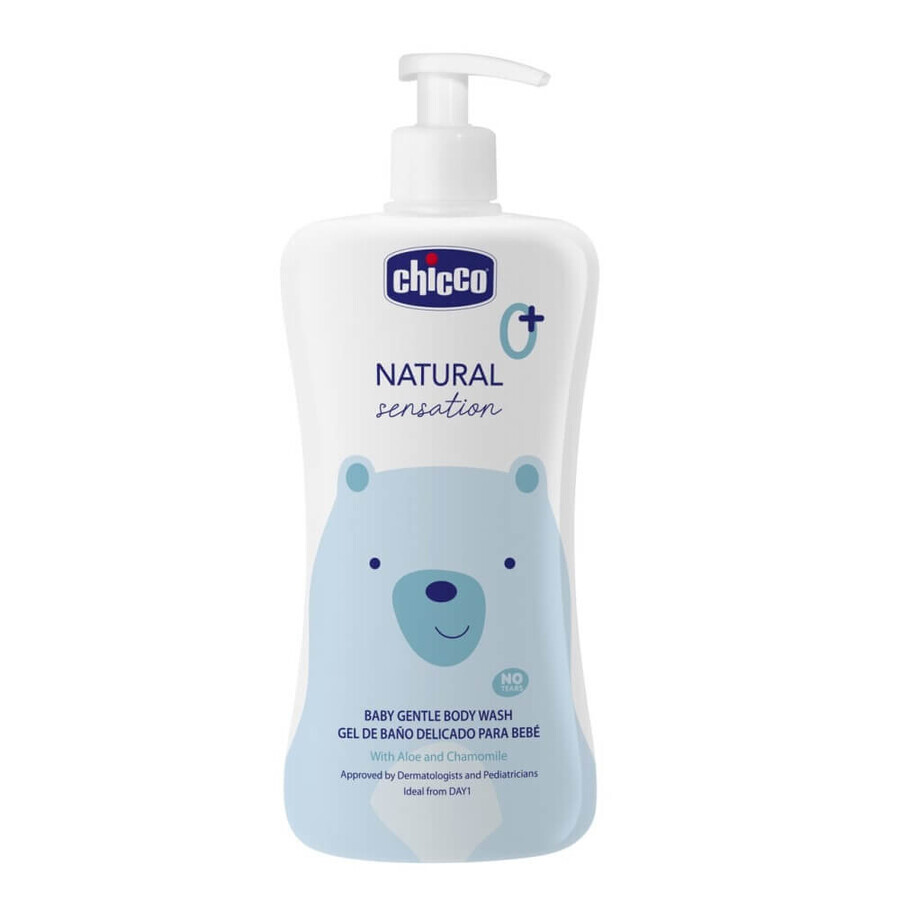 Chicco Natural Sensation Gentle Body Wash 0m+, 500ml