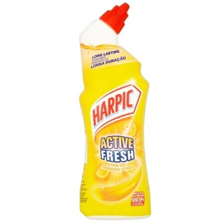 Harpic, Active Fresh, acqua di toilette, limone, 750ml