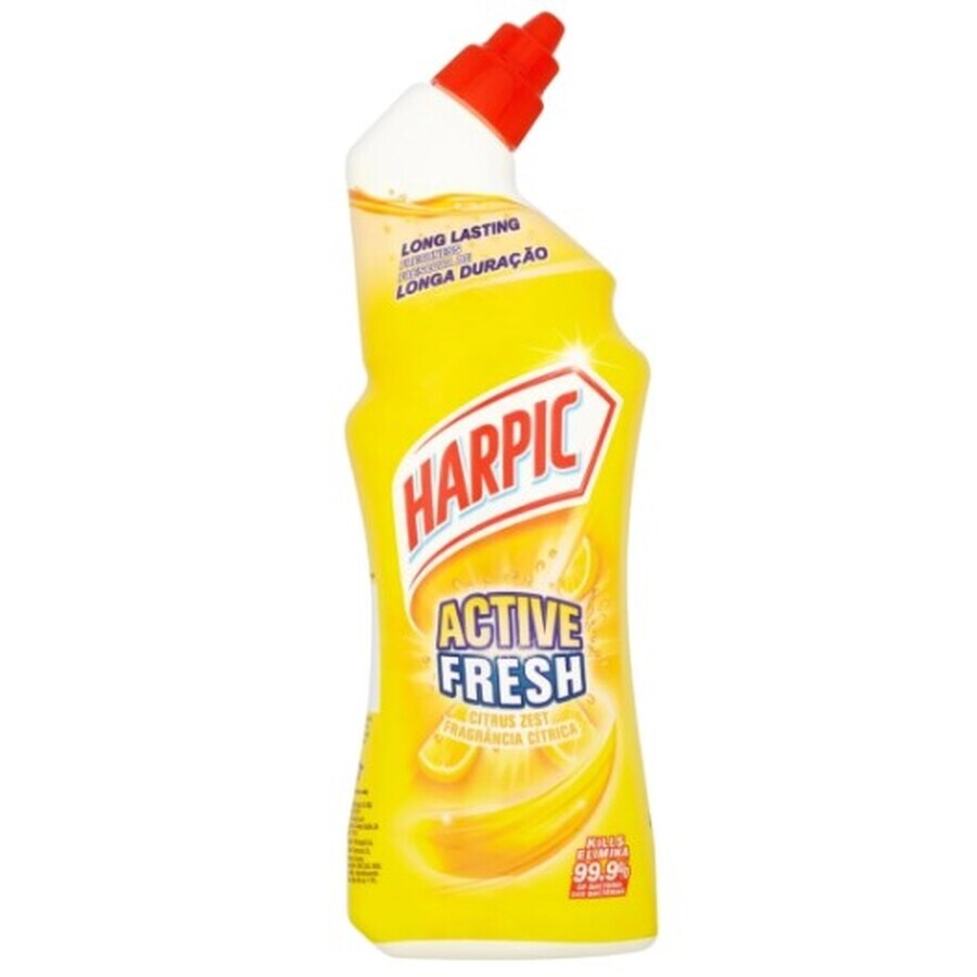 Harpic, Active Fresh, acqua di toilette, limone, 750ml