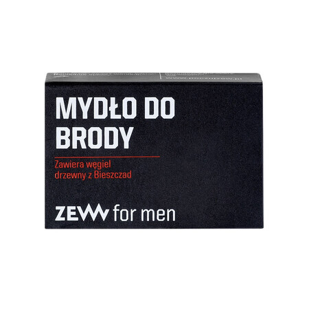 Zew savon à barbe pour hommes avec Bieszczady woodworm, 85ml