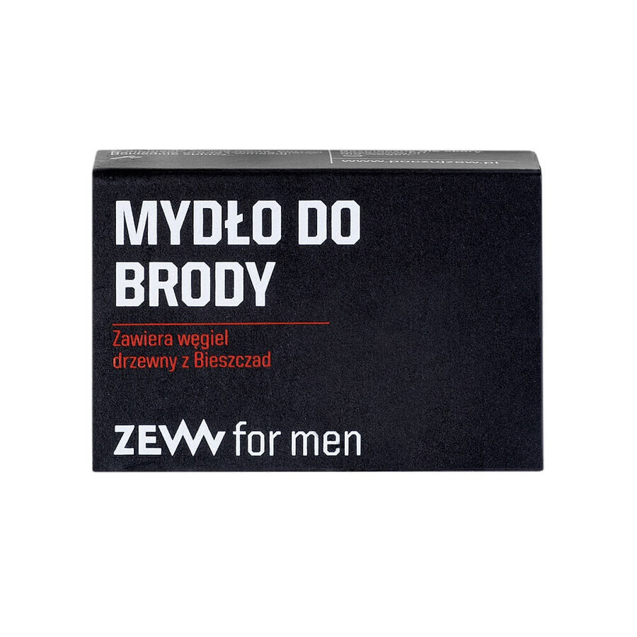 Zew savon à barbe pour hommes avec Bieszczady woodworm, 85ml