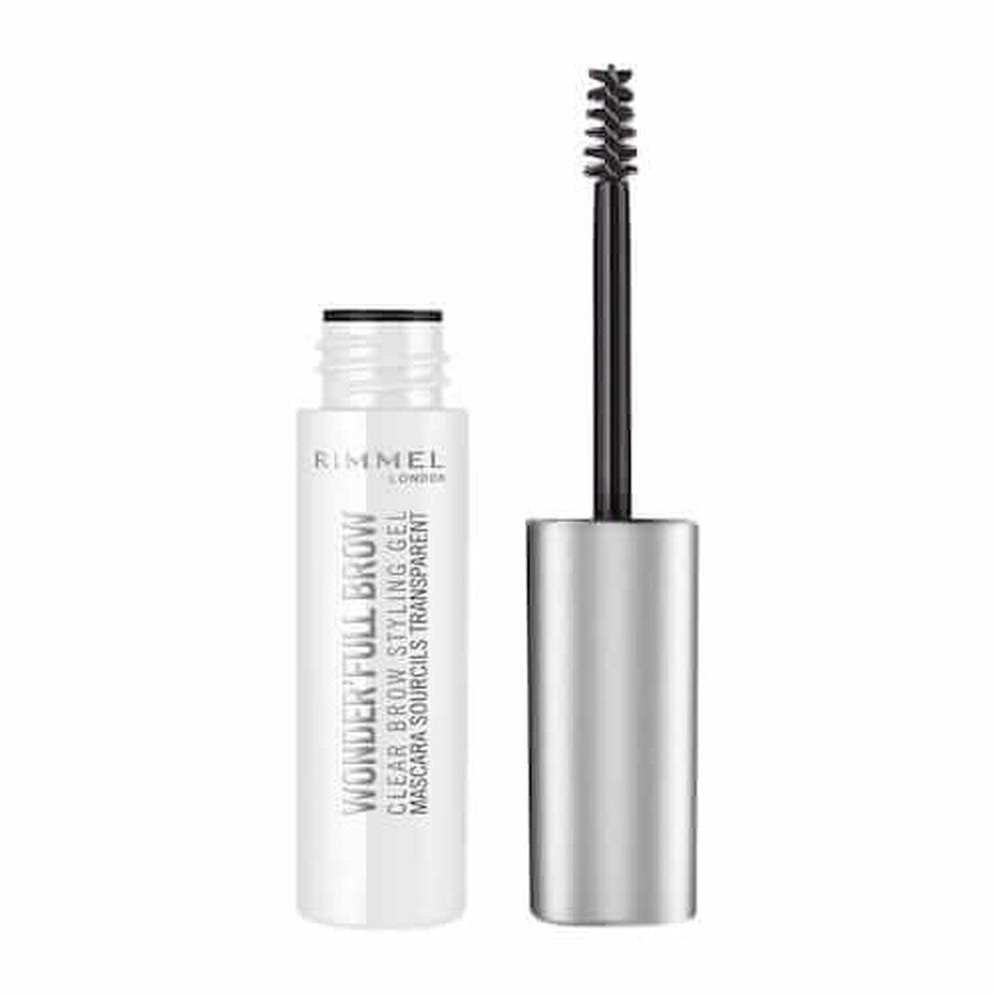 Rimmel Wonder Full Brow Gel Clear Augenbrauengel, 8 g