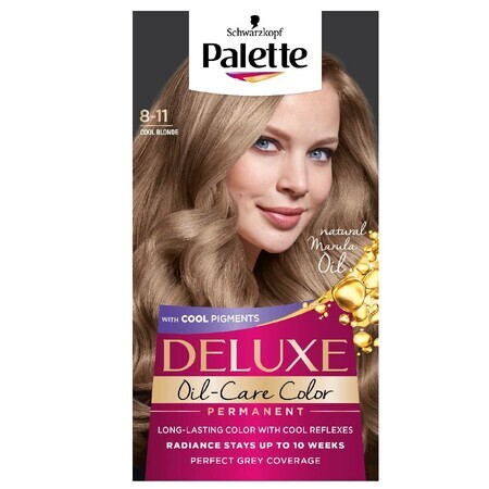 Deluxe Oil-Care Paleta de color Oil-Care Color de cera con micro-aceite 8-11 Rubio frío