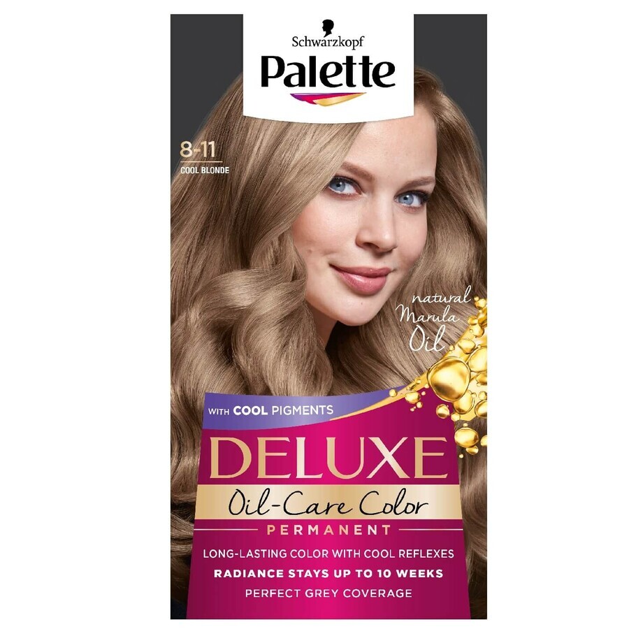 Deluxe Oil-Care Paleta de color Oil-Care Color de cera con micro-aceite 8-11 Rubio frío