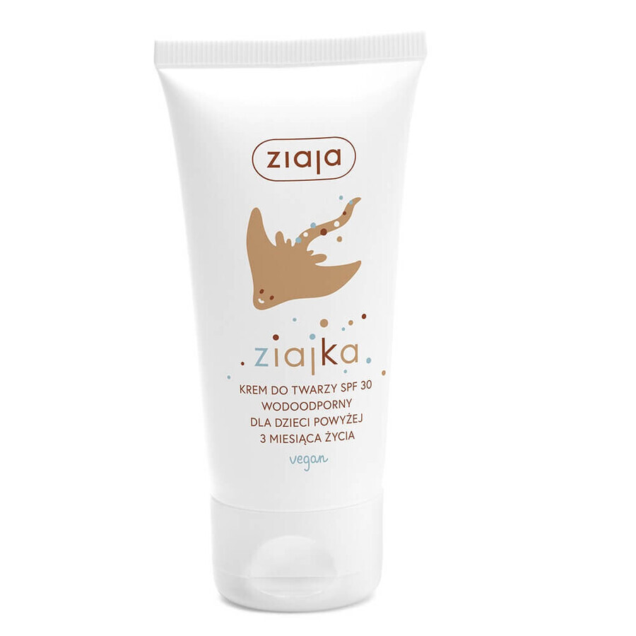 Ziaja Ziajka Gesichtscreme SPF30 für Kinder ab 3m, 50ml