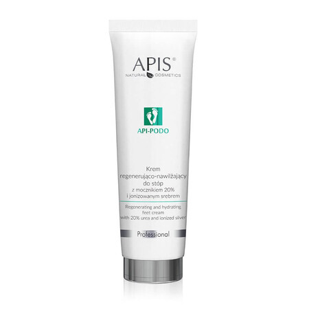 Crema para pies Apis Api-Podo con 20% de urea y plata ionizada, 100ml