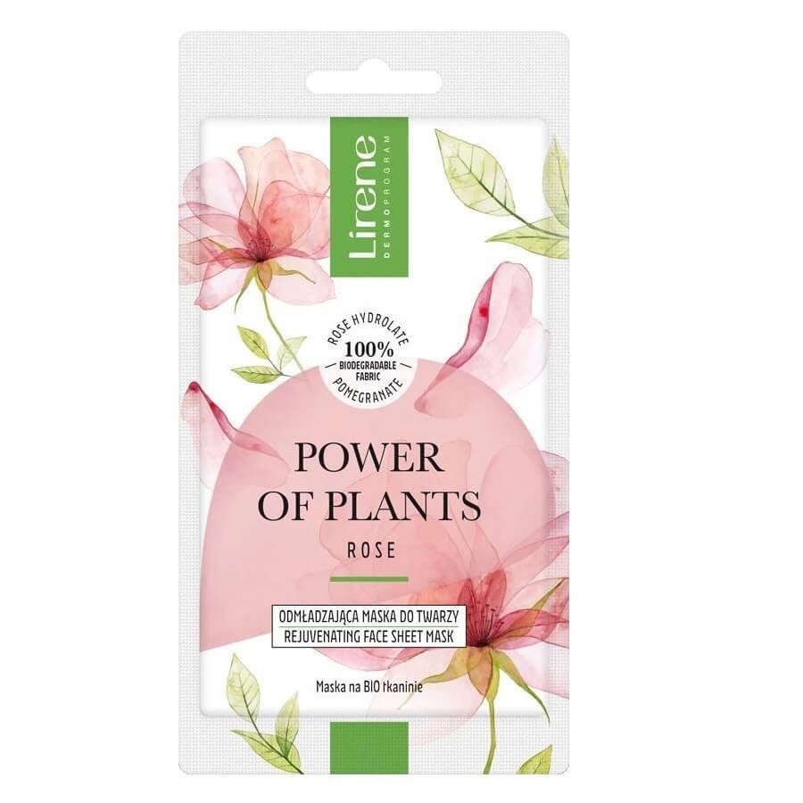 Lirene Power of Plants Glättende Gesichtsmaske Rose, 17g