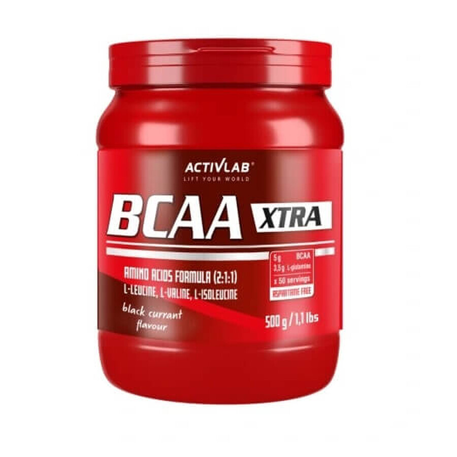 Activlab BCAA Xtra Schwarze Johannisbeere, 500g