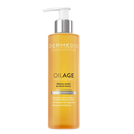 Dermedic Oilage, detergente per il viso, 200 ml