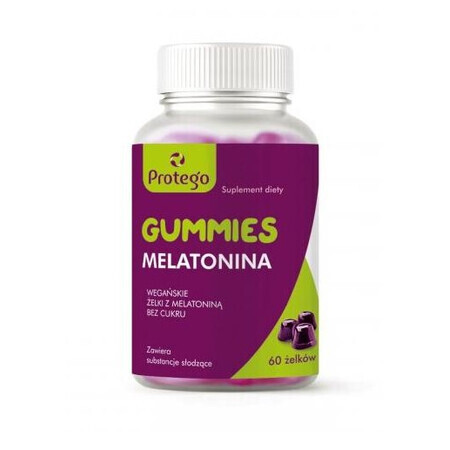 Protego Gummibärchen Melatonin, elan, 60 Stück