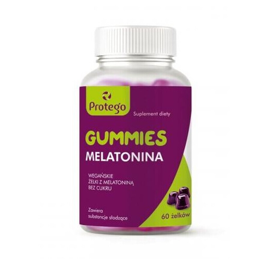 Protego Gummibärchen Melatonin, elan, 60 Stück