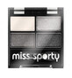 Miss Sporty Studio Colour Quattro Lidschatten Vierfach-Lidschatten 404 Real Smoky/Smoky Black, 5g