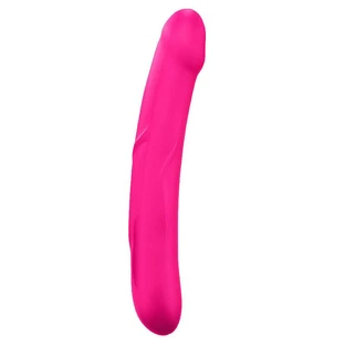 Marc Dorcel Real Sensation L realistic double silicone dildo Magenta