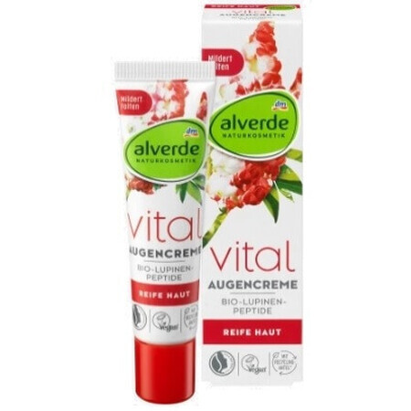 Alverde, Vital, Oogcrème voor de rijpere huid, 15ml