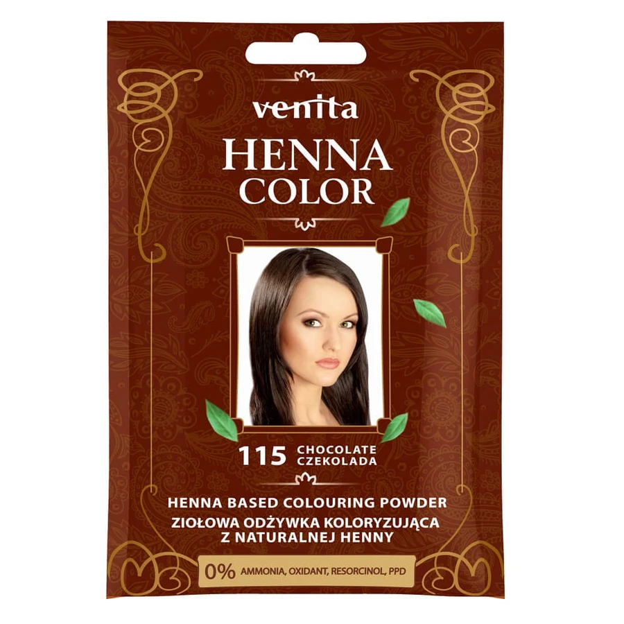 Venita Henna Colour Pflanzlicher Farbbalsam mit natürlichem Henna 115 Chocolate