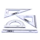 Set geometrico 16 cm, 4 elementi