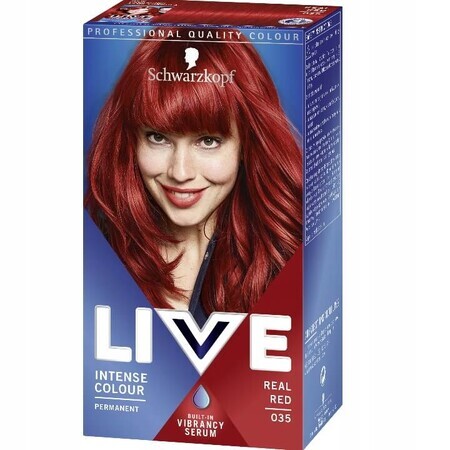 Schwarzkopf Live Intense Colour Wax Colour 035 Real Red