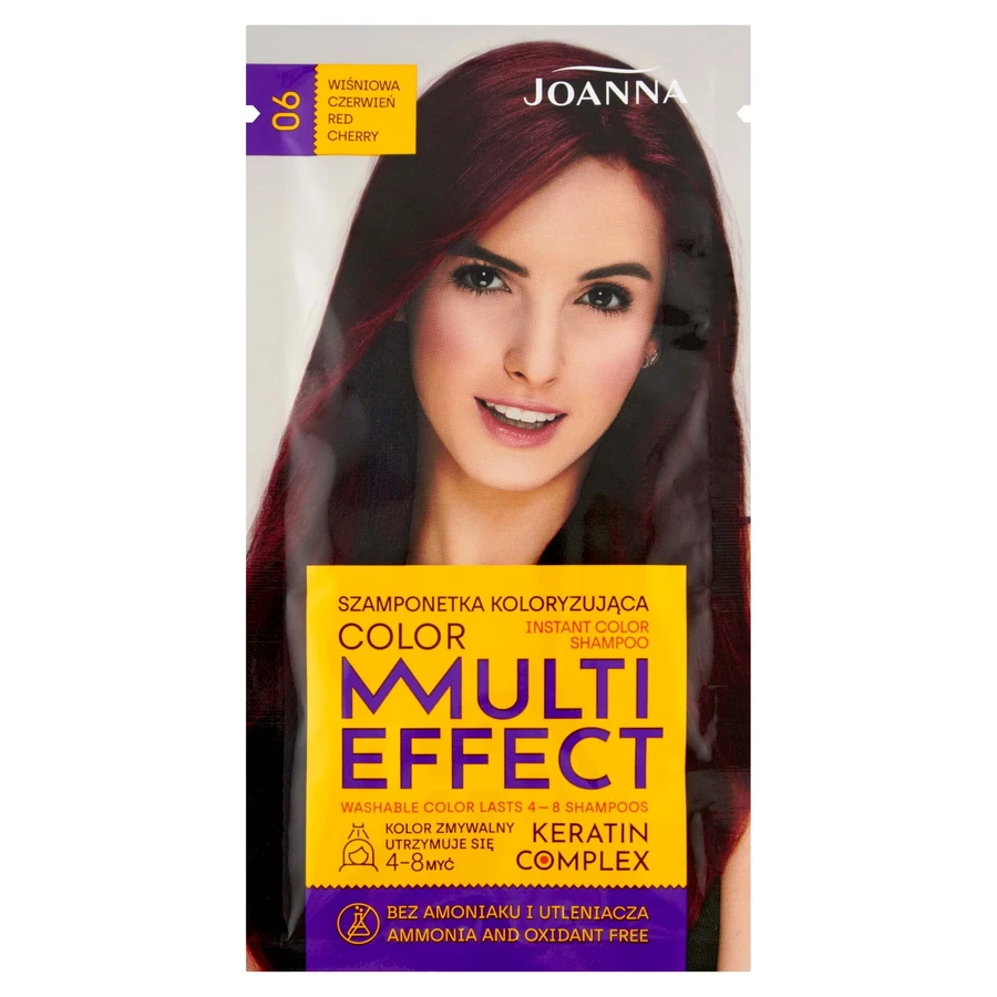 Joanna Champú Multiefecto Color Rojo Vino 06, 35g