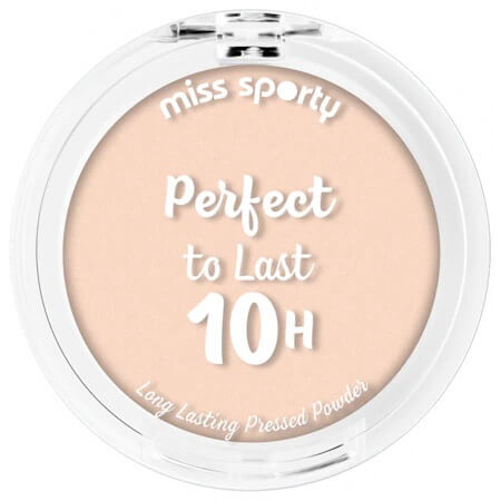 Miss Sporty Perfect To Last 10H Poudre Pressée 030 Light, 9g