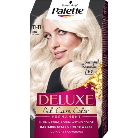 Palette Deluxe Oil-Care Color Culoare din ceară cu microulei 11-11 Ultra Titanium Blonde