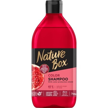 Nature Box Granatapfelöl-Shampoo für farbbehandeltes Haar, 385ml