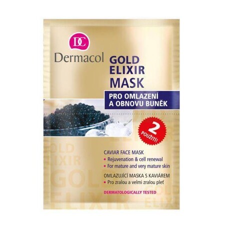 Dermacol Kaviar Gesichtsmaske, 2x8g