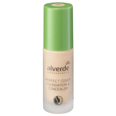 Alverde, Perfect Cover Concealer und Concealer Mandel 20, 20 ml