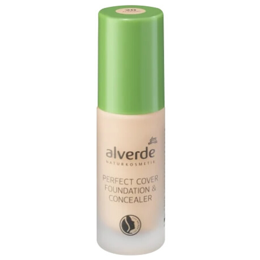 Alverde, Perfect Cover Concealer und Concealer Mandel 20, 20 ml