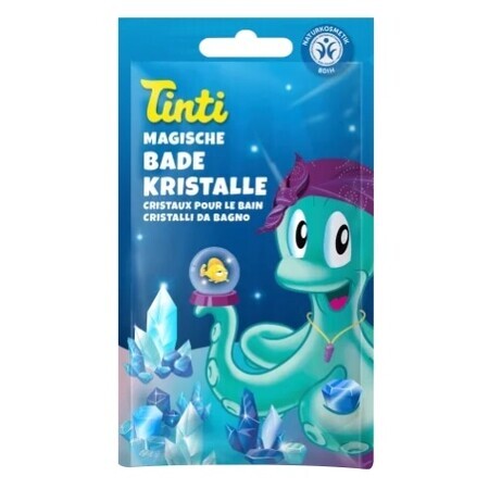 Tinti, Baby-Badezusatz, Kristalle, blau, 60 g