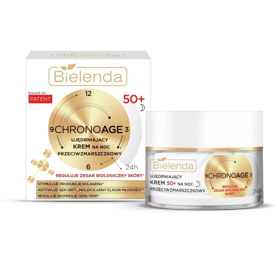Bielenda Chrono Age Firming cremă de noapte antirid 50+, 50ml