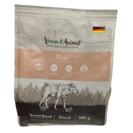 Venandi Animal, Trockenfutter, Rindfleisch, 300g