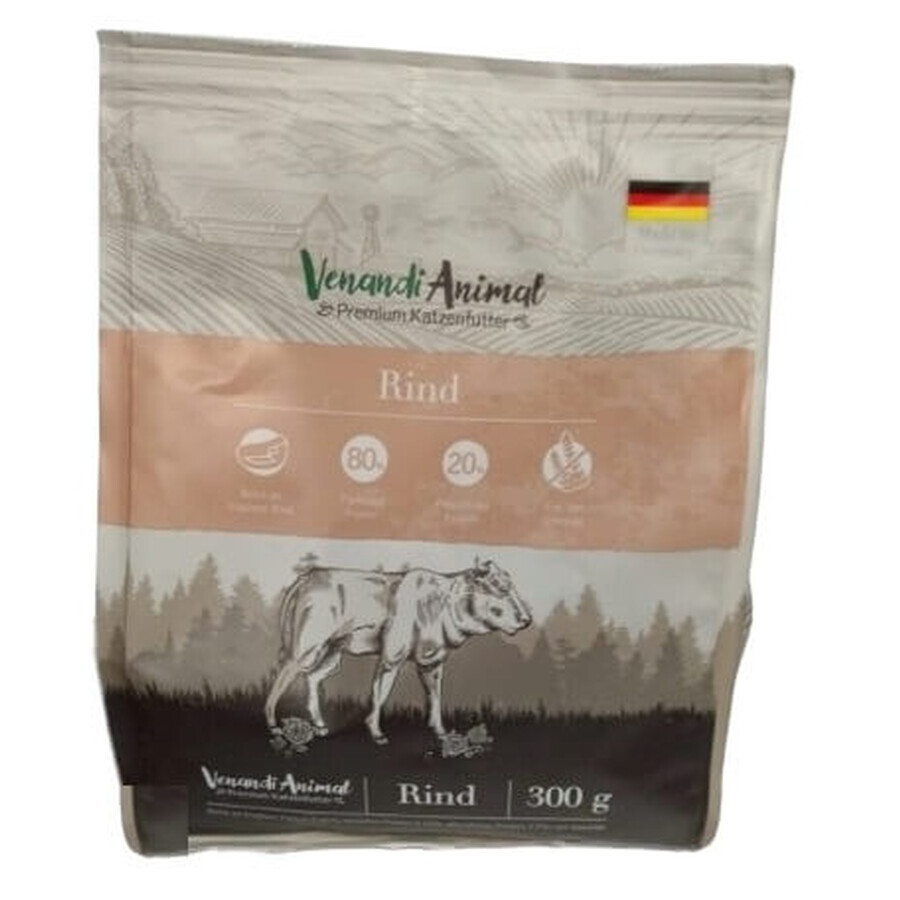 Venandi Animal, Trockenfutter, Rindfleisch, 300g