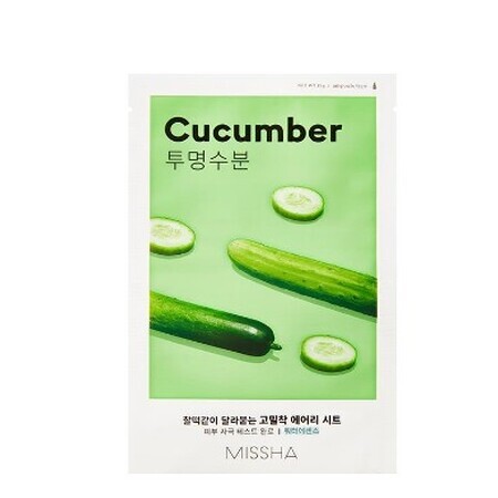 Missha, Cucumber, Underarm mask, 1 pc