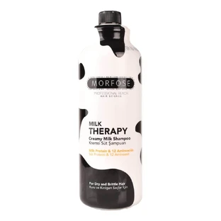 Morfose romige melk shampoo voor droog en trekkerig haar, 1000ml