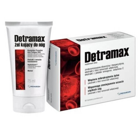 Detramax Set mit 60 Tabletten + el 100 ml